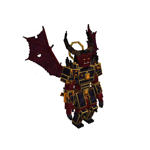 Lucifer — 3D Model, voxel model preview