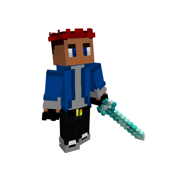 Player skin PackRange, voxel model preview