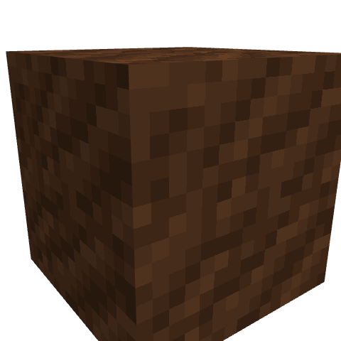 Chocolate Block, voxel model preview