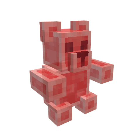 Gummy Bear, voxel model preview