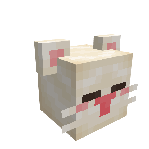 Marshmallow Puff, voxel model preview