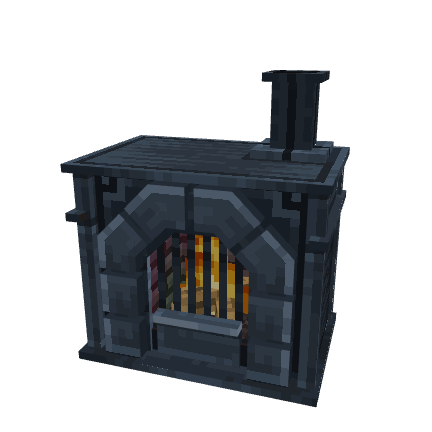 Stove, voxel model preview