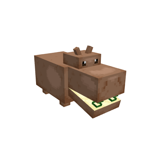 Hippotatomus, voxel model preview