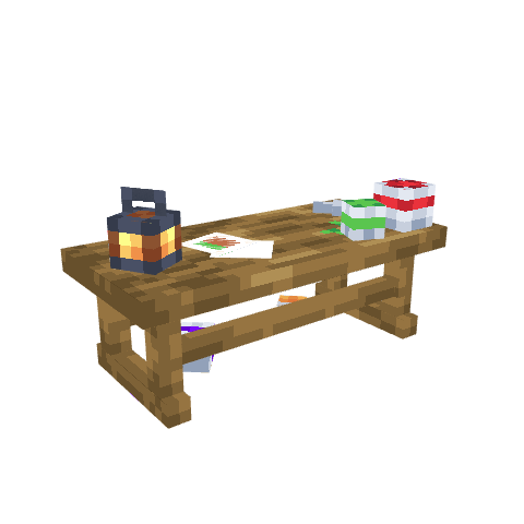 Recolor Table, voxel model preview