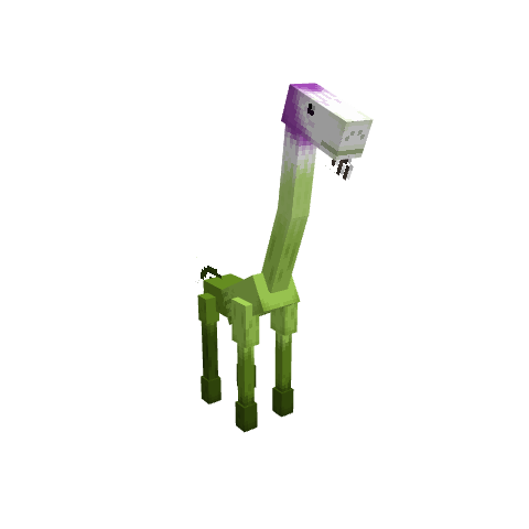 Wild Scallion, voxel model preview
