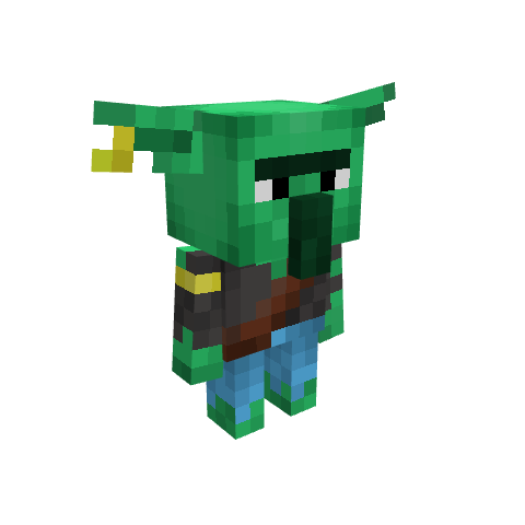 Nomad Goblin, voxel model preview