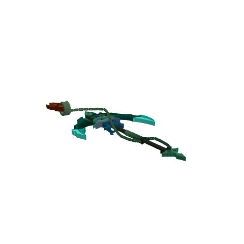 Abysal Anchor, voxel model preview