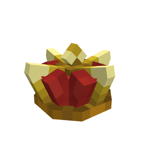 Crown, voxel model preview