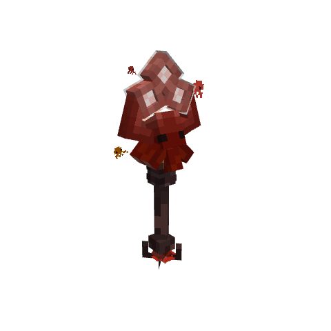 Octopas　wand, voxel model preview