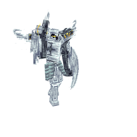 Knight Of Vengeance REWORK, voxel model preview