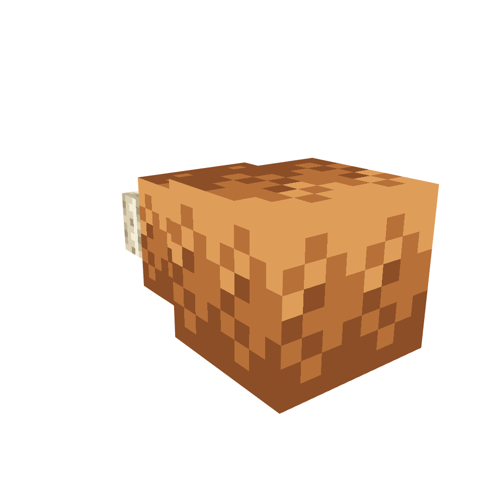 Meat, voxel model preview