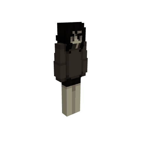 Larping The Rooms Girl, voxel model preview