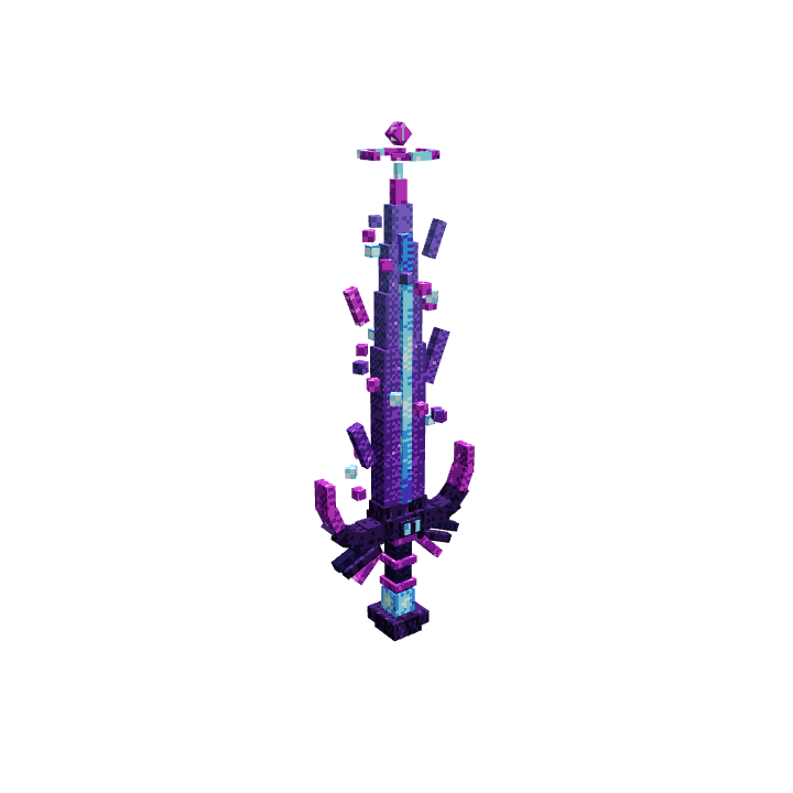 Singularidad, Espada del Vacío, voxel model preview