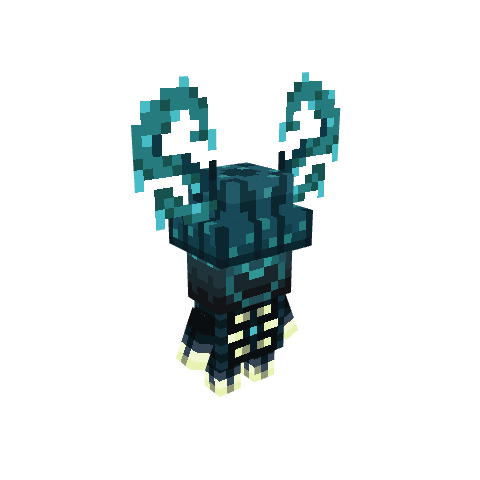 BabyWarden, voxel model preview