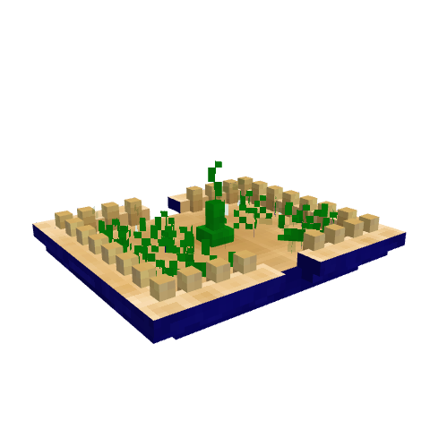 Snapper, voxel model preview