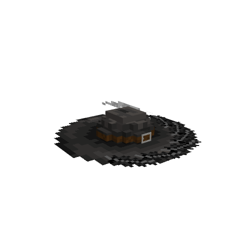 Barbossa's Hat，体素模型预览
