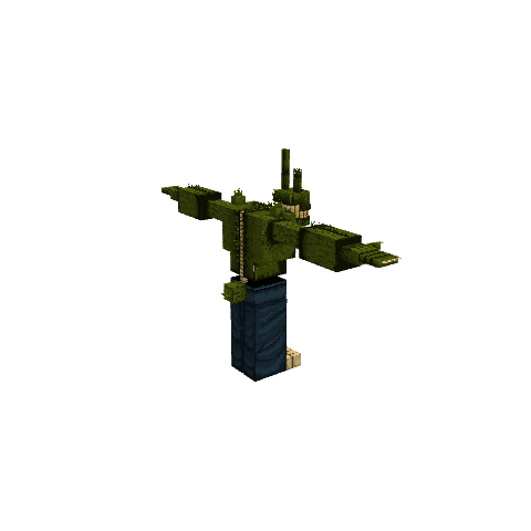 SpringTrap BZ, voxel model preview