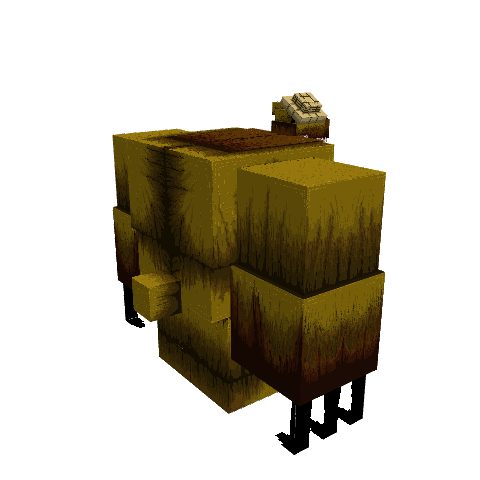 FredBear, voxel model preview