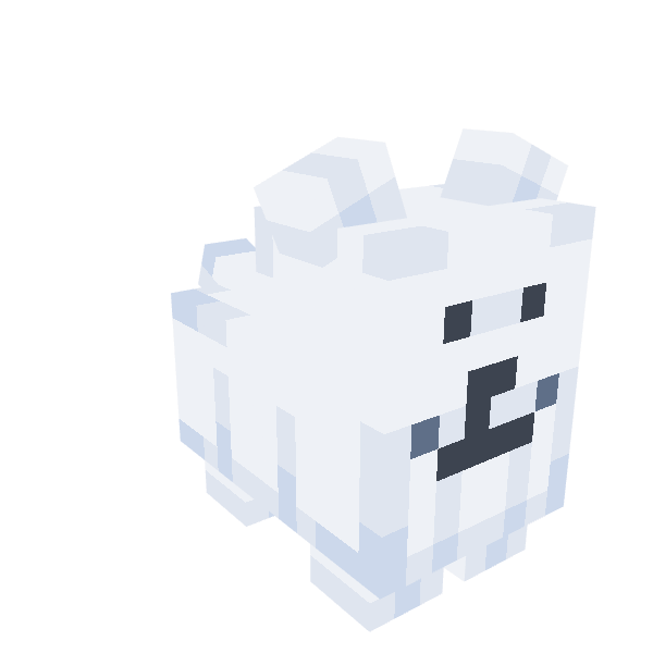 Annoying Dog, voxel model preview