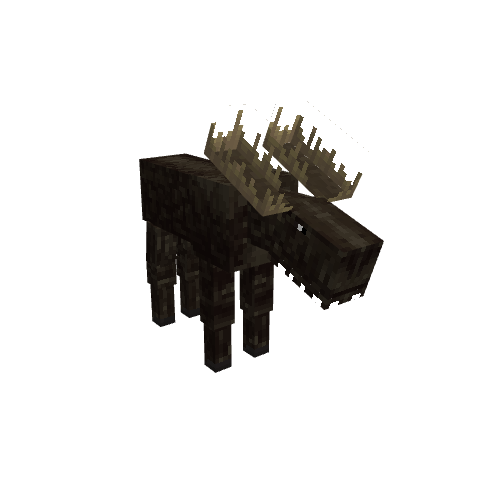 Moose, voxel model preview