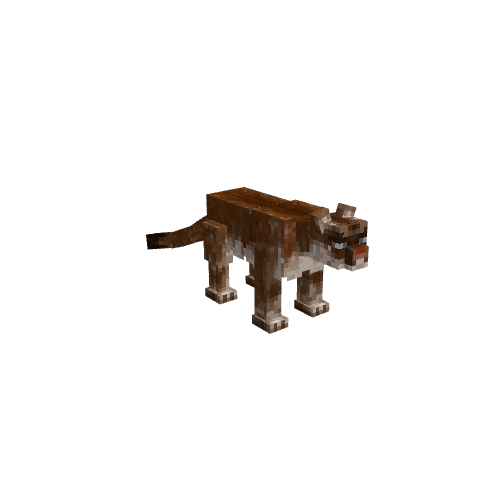 Puma, voxel model preview