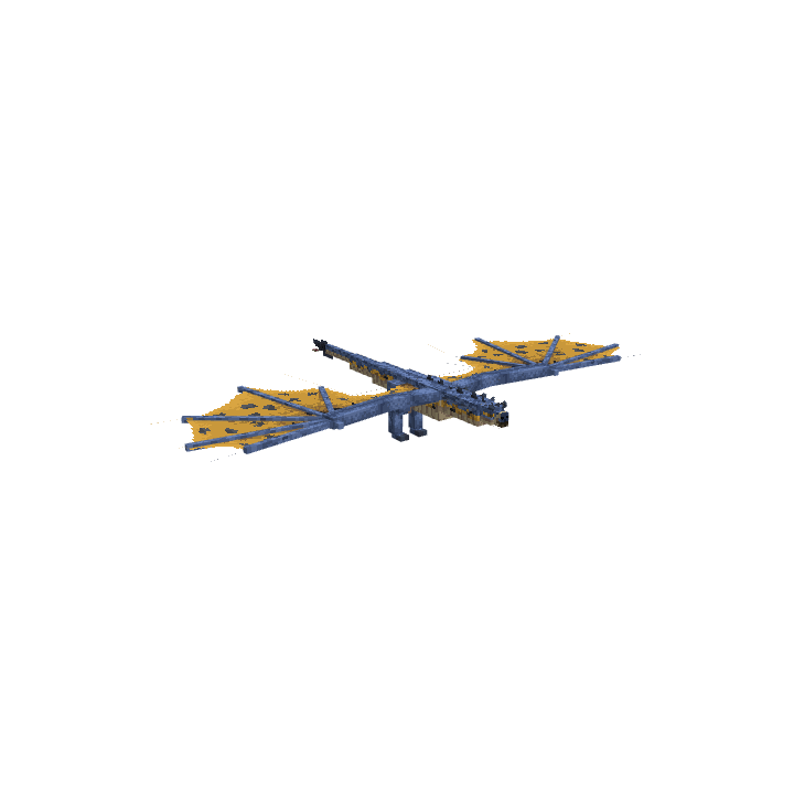 Zhaelyx Dragon Teen, voxel model preview