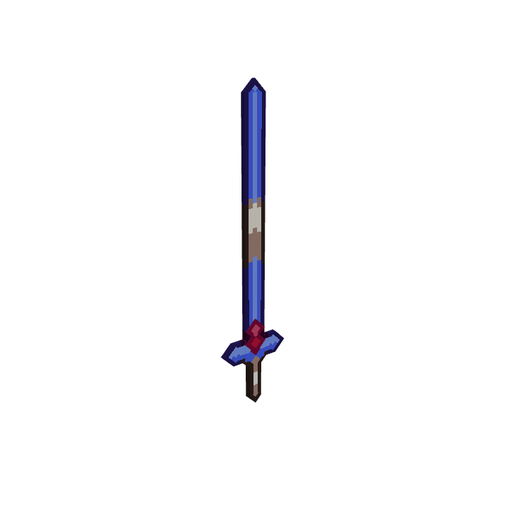 Enchanted Sword，体素模型预览