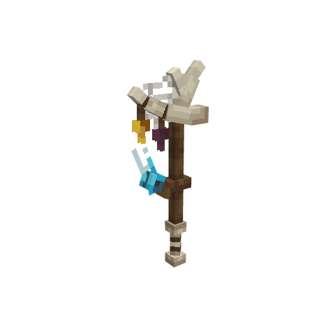 Staff, voxel model preview