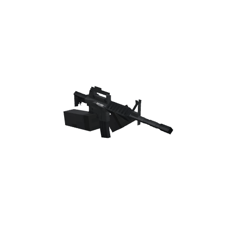 M4, voxel model preview