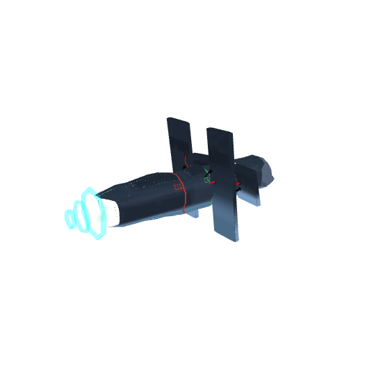 SPACESHIP, voxel model preview