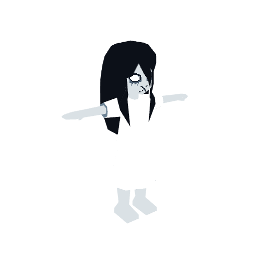 Ghost, voxel model preview
