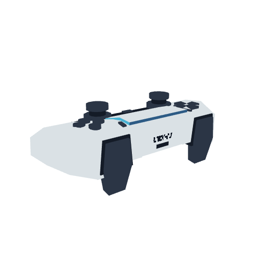 PS5 Controller, voxel model preview
