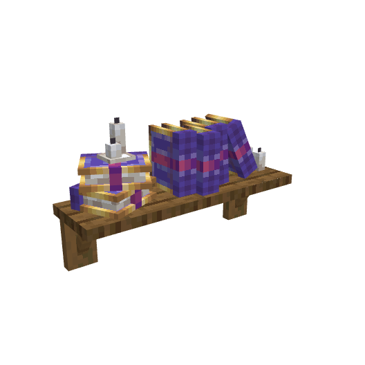 Long Magic Shelf!, voxel model preview