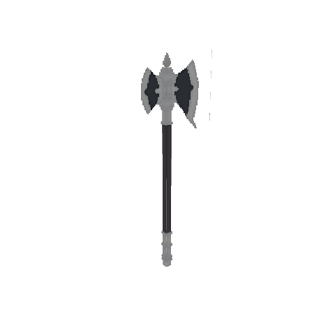 Stark Axe, voxel model preview