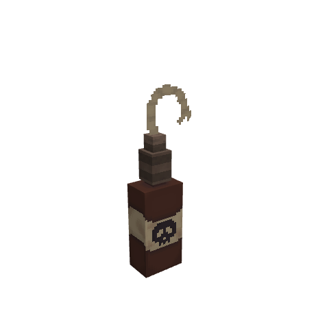 Molotov V1, voxel model preview