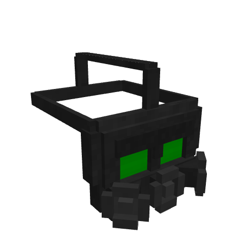 Gas Mask, voxel model preview