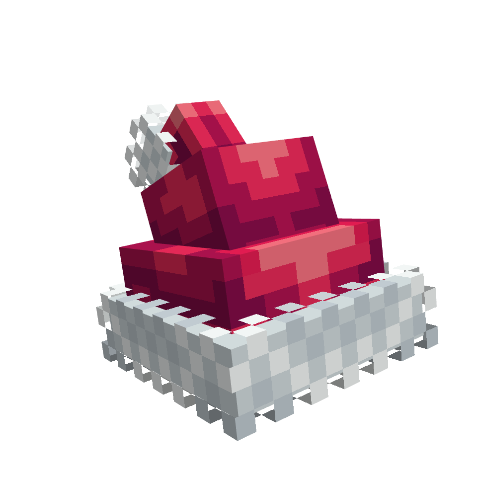 Hat, voxel model preview