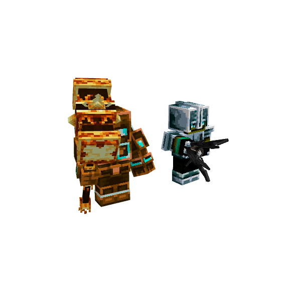 Armorre, voxel model preview