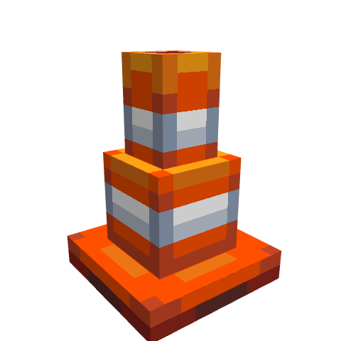 Small Cone, voxel model preview