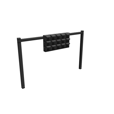 Race Lights, voxel model preview
