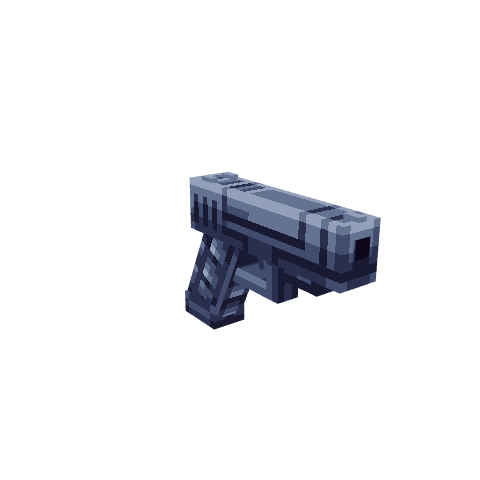 Hawk F-2, voxel model preview