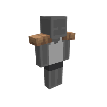Brown Mushroom Shoulder Pads (Cosmetic), voxel model preview
