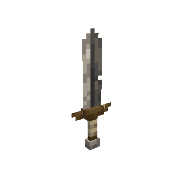 Traveler Sword | Polyjo, voxel model preview