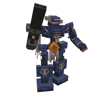 The Omen (Blue), voxel model preview
