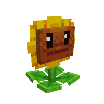 Sunflower (Polyjo), voxel model preview