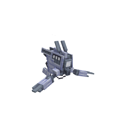 BB-Worky Drone, voxel model preview