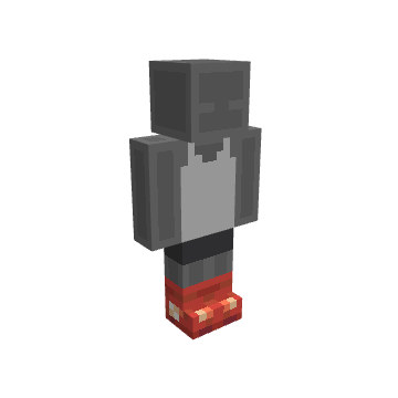 Red Mushroom Boots (Cosmetics), voxel model preview