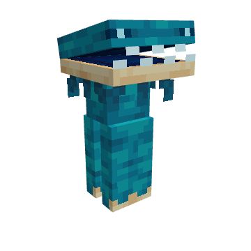 Bearded Sifter (Polyjo) | Minecraft Dungeons II, voxel model preview