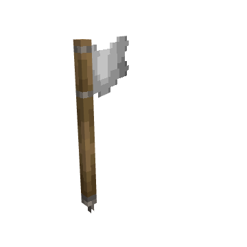 Caller Flag | Polyjo, voxel model preview