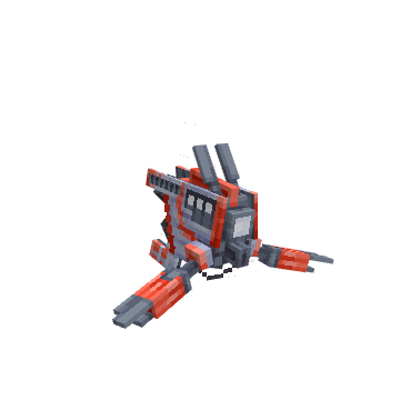 BB-Worky Beta Drone, voxel model preview